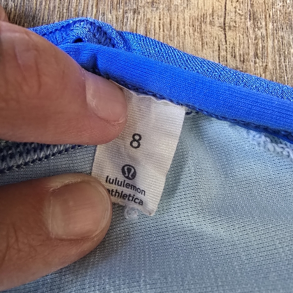 Lululemon Athletica Blue Tank Top US Size 8 - Picture 3 of 3